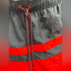 George Black and Red Men's Shorts